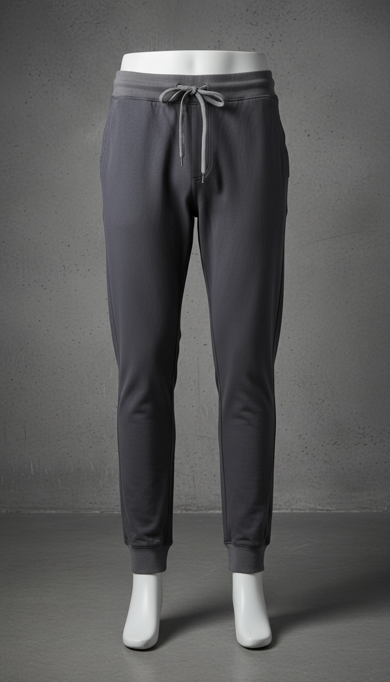 Tapered Cotton-Blend Jogger Pants