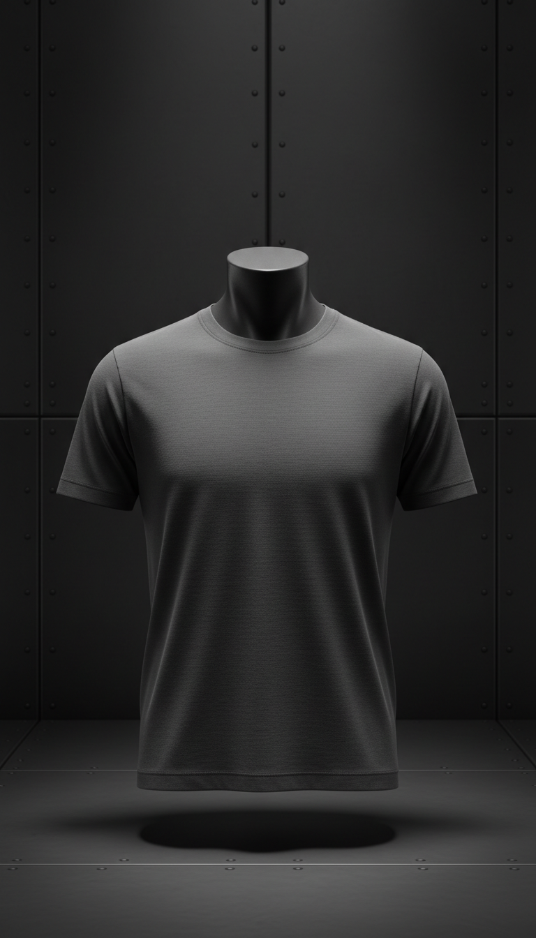 Classic Monochrome Cotton Tee